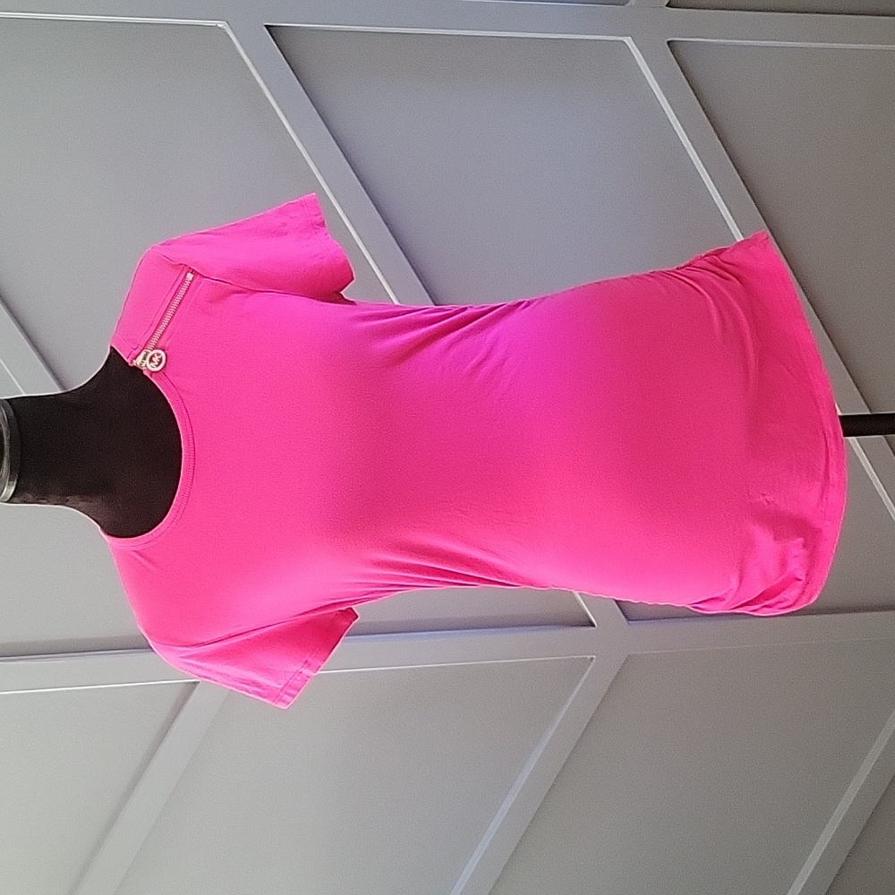 Michael Kors pink short sleeve top